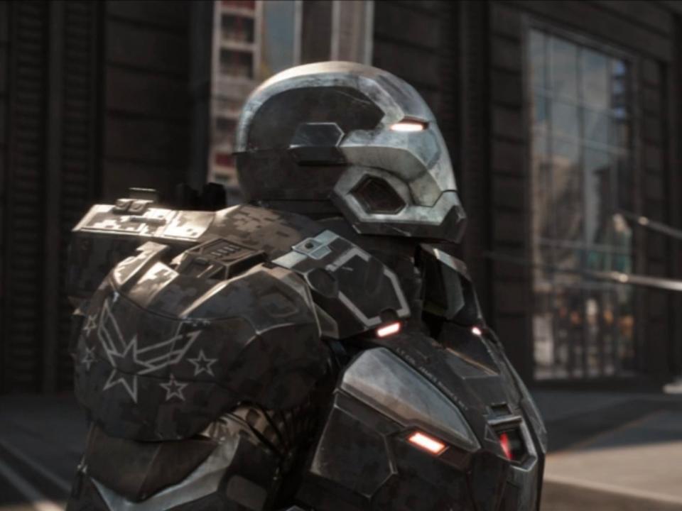 War Machine seen in "Avengers: Infinity War."