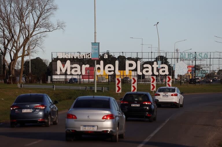 El arribo de turistas por la ruta 2