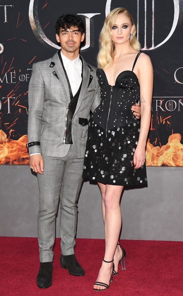 Joe Jonas, Sophie Turner, Game of Thrones Season 8 Premiere