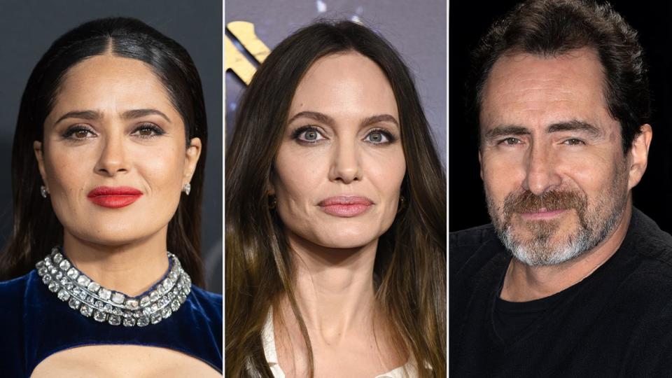 Salma Hayek; Angelina Jolie; Demian Bichir