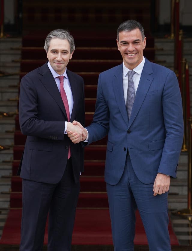 Pedro Sanchez visit to Ireland