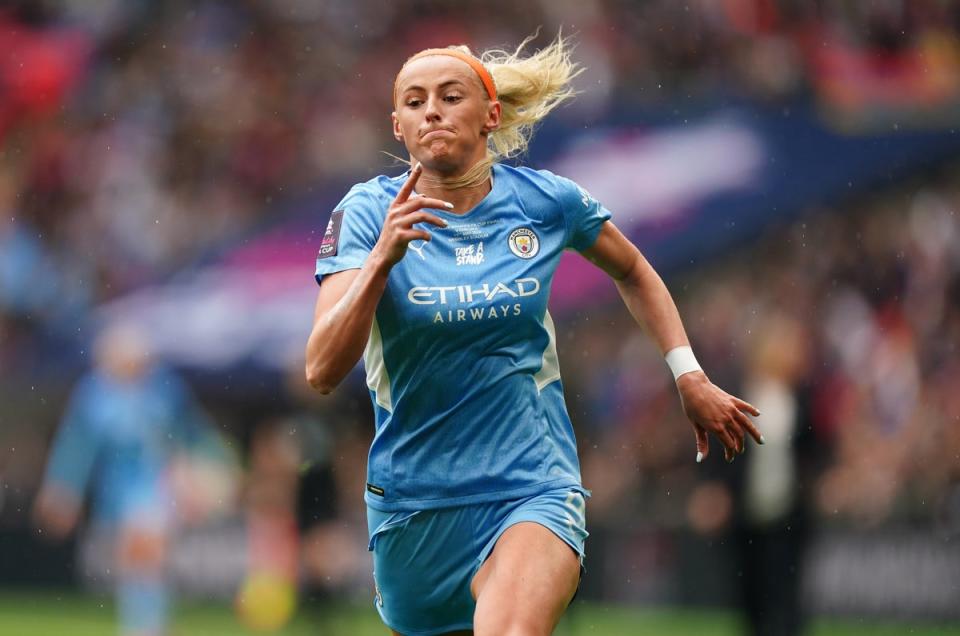 Chloe Kelly will be back in action for Manchester City next month (Mike Egerton/PA) (PA Wire)