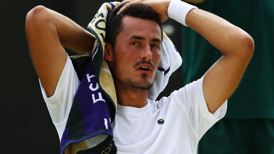 Where to now for Tomic? Image: Getty