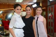 Elle Ramirez, Zandra Summer, and Thea Tolentino