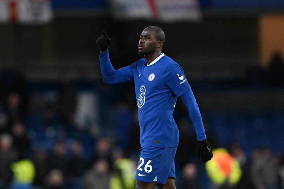 Struggle: Kalidou Koulibaly failed to find form during his lone season as a Chelsea player (Chelsea FC via Getty Images)