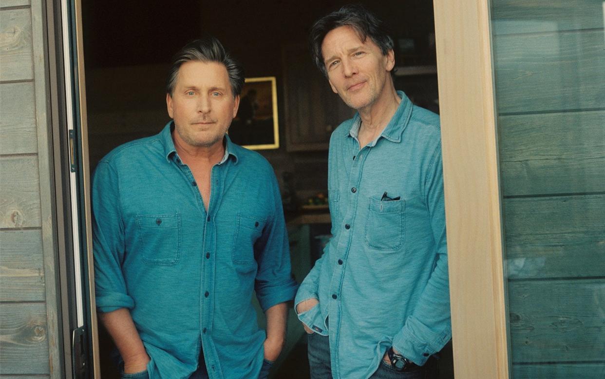 Emilio Estevez and Andrew McCarthy for Brats