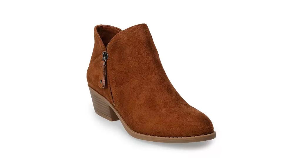 These ankle boots are super stylish and customers say that they're comfortable, too.