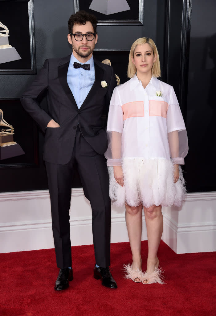 Jack Antonoff and fashion designer Rachel Antonoff