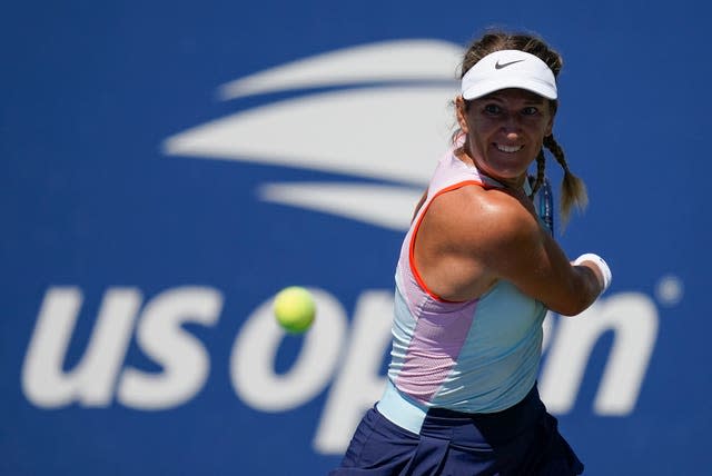 Victoria Azarenka in action at Flushing Meadows