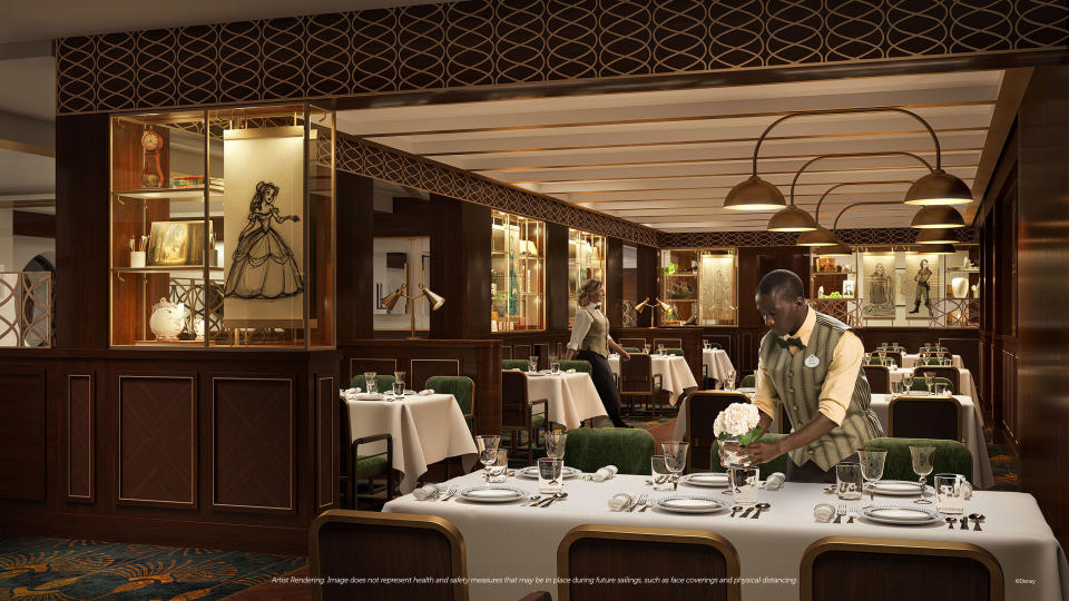 Disney Wish Cruise – Family Dining – 1923