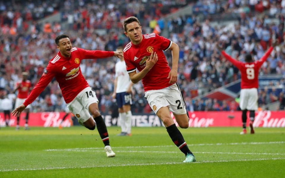 Ander Herrera scored a Wembley winner for Man Utd - REUTERS