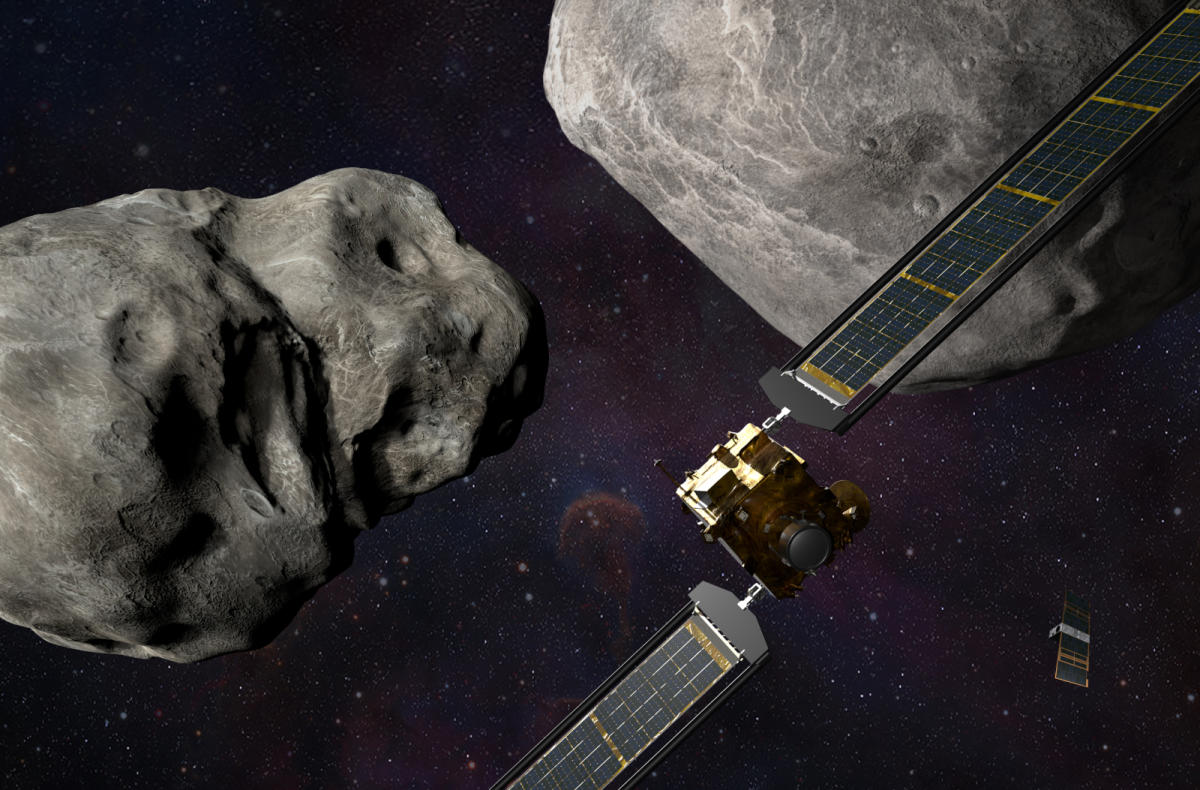 NASA's DART spacecraft took out over 1,000 tons of rock from its target asteroid - engadget.com