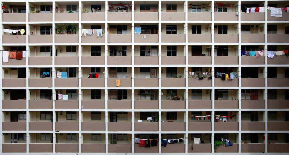 HDB flats in Singapore. (Photo: Getty Images)