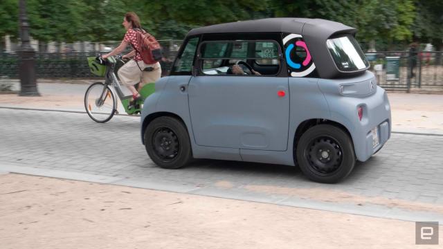 France's Citroën will rent its Ami two-seat electric car for less