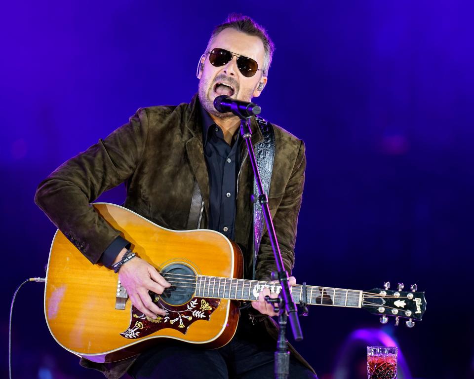 Eric Church performs during BMI’s 2022 Country Awards in Nashville.