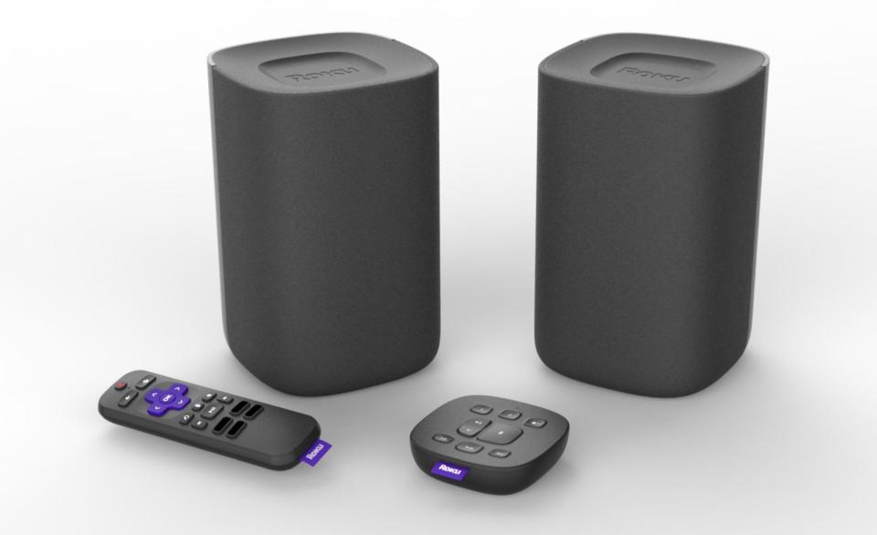 Roku will start shipping its wireless speakers, which work with its TVs and