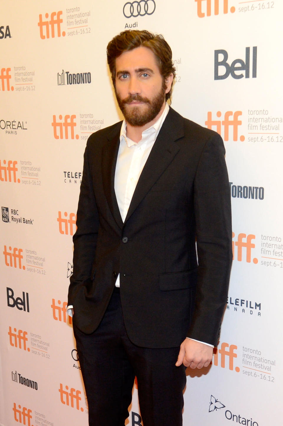 BEST: We will never complain about Jake Gyllenhaal sporting a beard. Never.