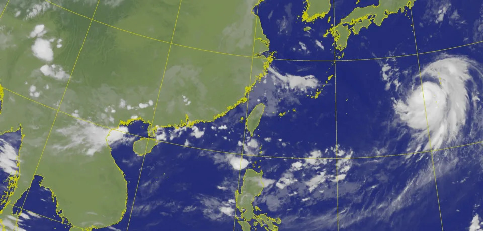 中央氣象署表示，今（14日）台灣各地大多為多雲到晴，午後各地有局部短暫雷陣雨。（圖取自中央氣象署網站）