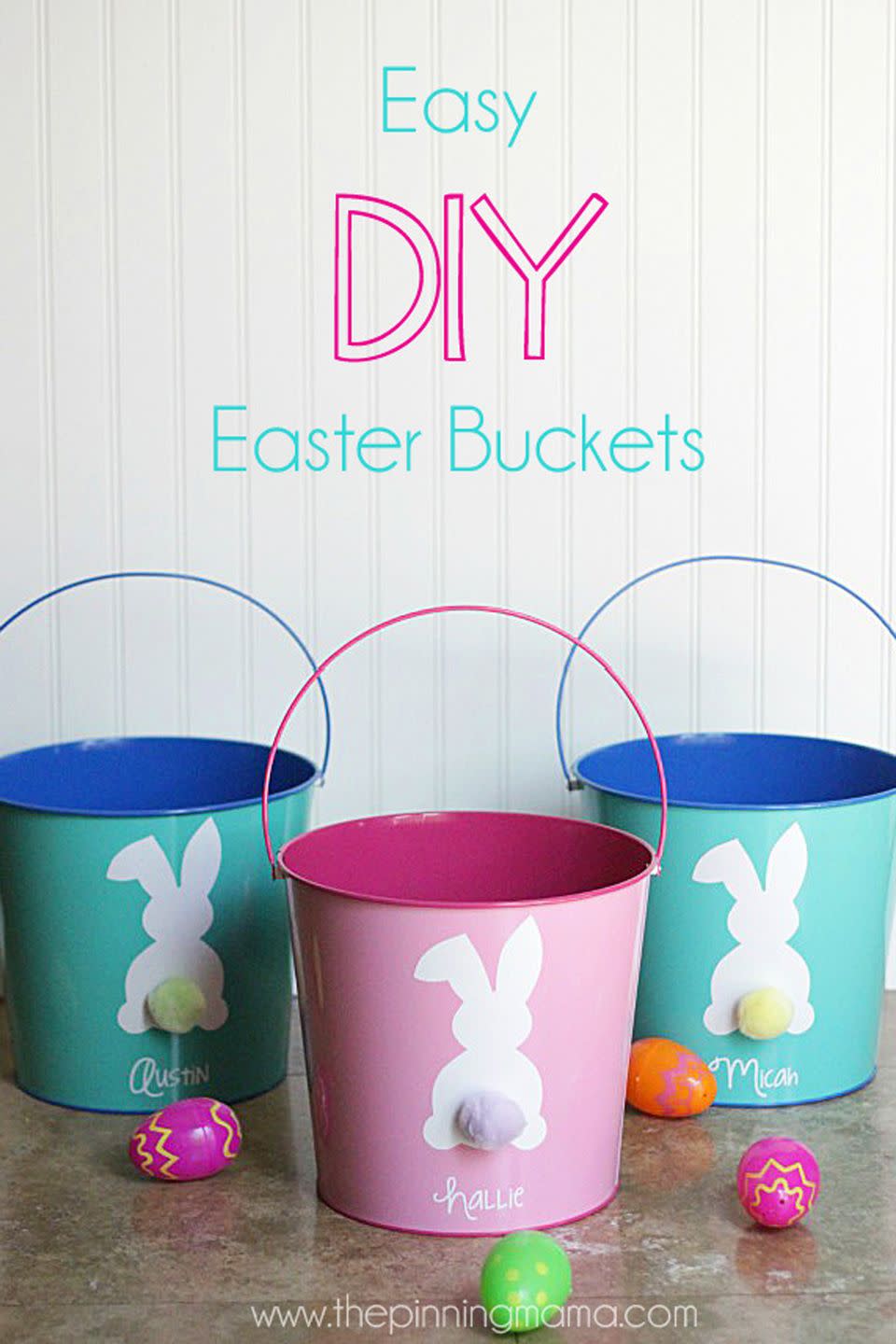 DIY Easter Buckets