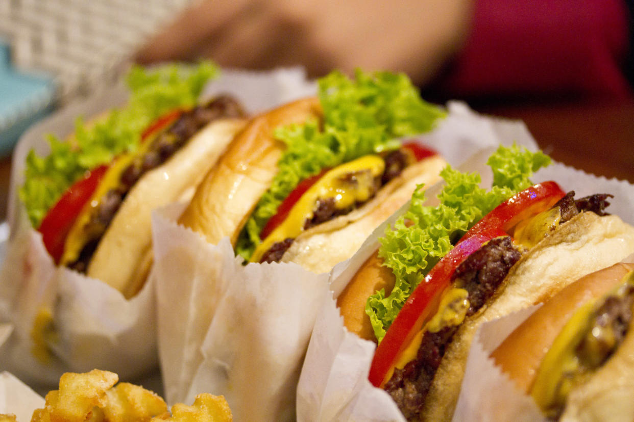 shake shack burgers