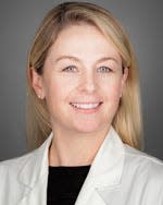 Dr. Caitlin McMullen, a surgeon in the Department of Head & Neck-Endocrine Oncology at Moffitt Cancer Center