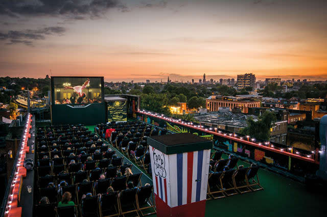 Rooftop Film Club Peckham London