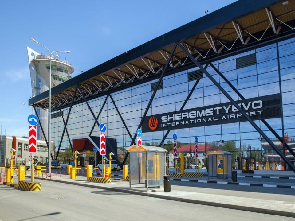 Moscow's Sheremetyevo Airport.