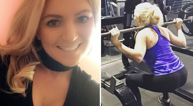 Ms Hefford had been competing in bodybuilding tournaments since 2014. Source: Instagram