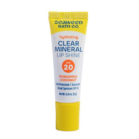 Seaweed Bath Co. Clear Mineral Lip Shine SPF 20