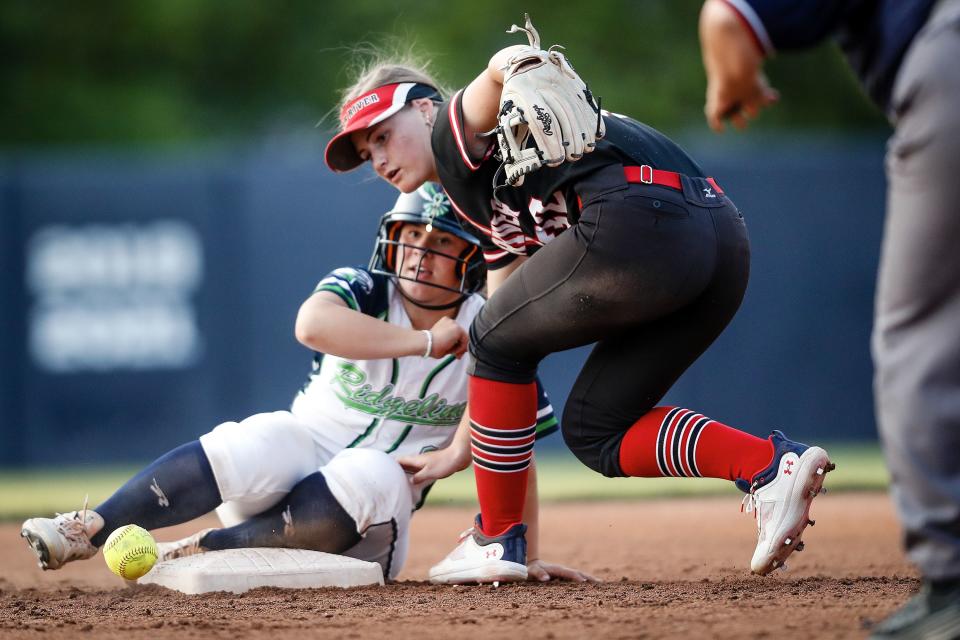 Game 3 of the 4A softball state championship between Bear River and Ridgeline at Gail Miller Field in Provo on Saturday, May 20, 2023. | Adam Fondren, for the Deseret News