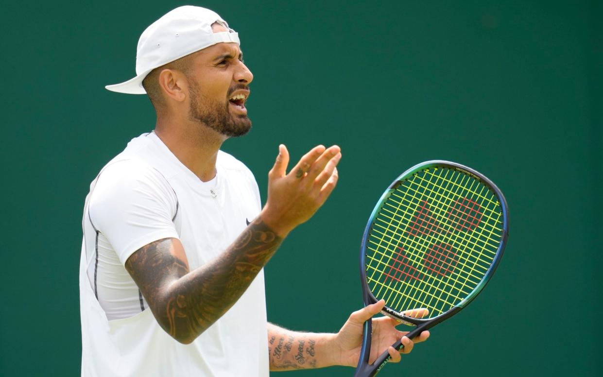 Nick Kyrgios admits 'literally throwing tennis matches' if his favourite basketball team has lost - AP