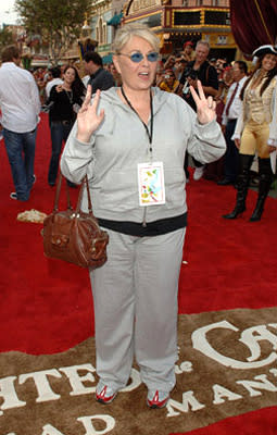 Roseanne Barr at the Disneyland premiere of Walt Disney Pictures' Pirates of the Caribbean: Dead Man's Chest