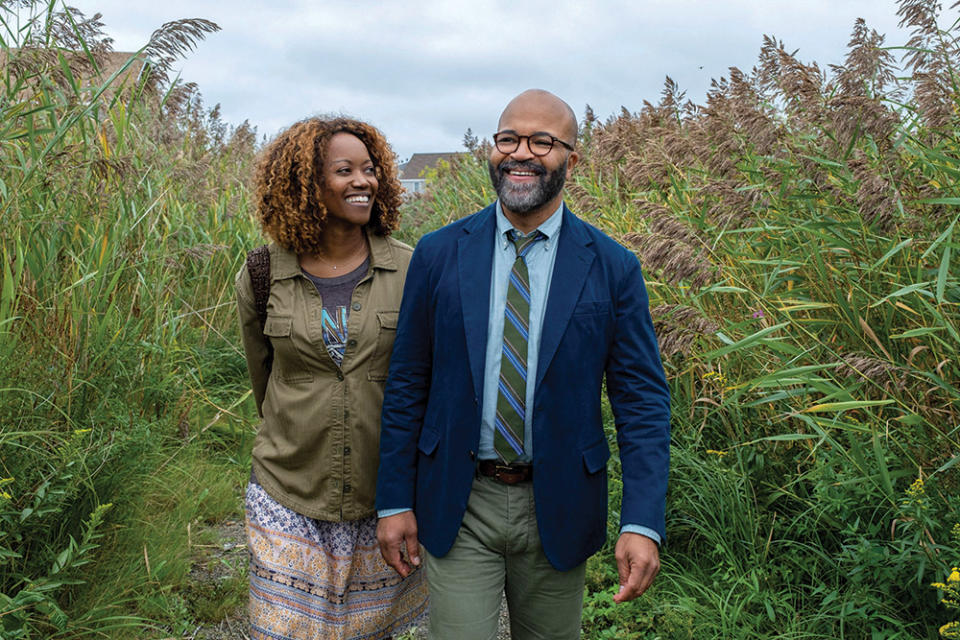 Alexander and Jeffrey Wright in a scene from American Fiction.