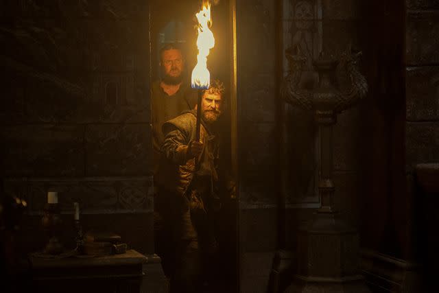 <p>Courtesy of Ollie Upton/HBO</p> Sam C. Wilson and Mark Stobbart on 'House of the Dragon'