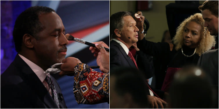 From Donald Trump to Bernie Sanders, Male Politicians Are Wearing Lots and Lots of Makeup