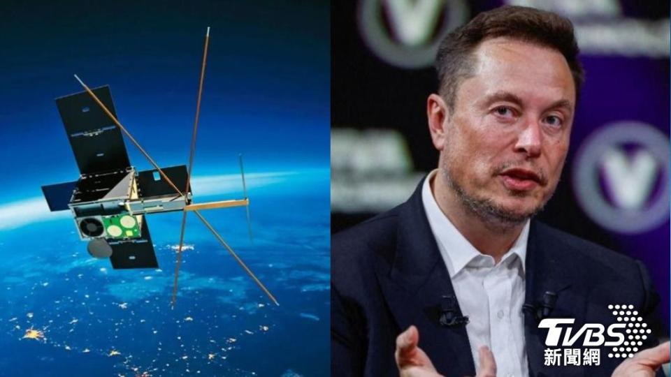 馬斯克（Elon Musk）被控阻供台SpaceX的「星盾」（Starshield）服務。（圖左／翻攝UNSW Canberra，圖右／達志影像美聯社）