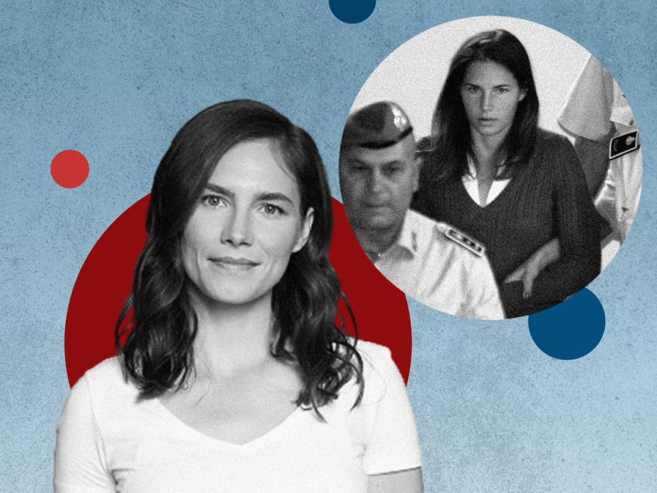 Amanda Knox dice que Hollywood debe replantearse su enfoque sobre el género de crímenes reales (Getty/The Independent)