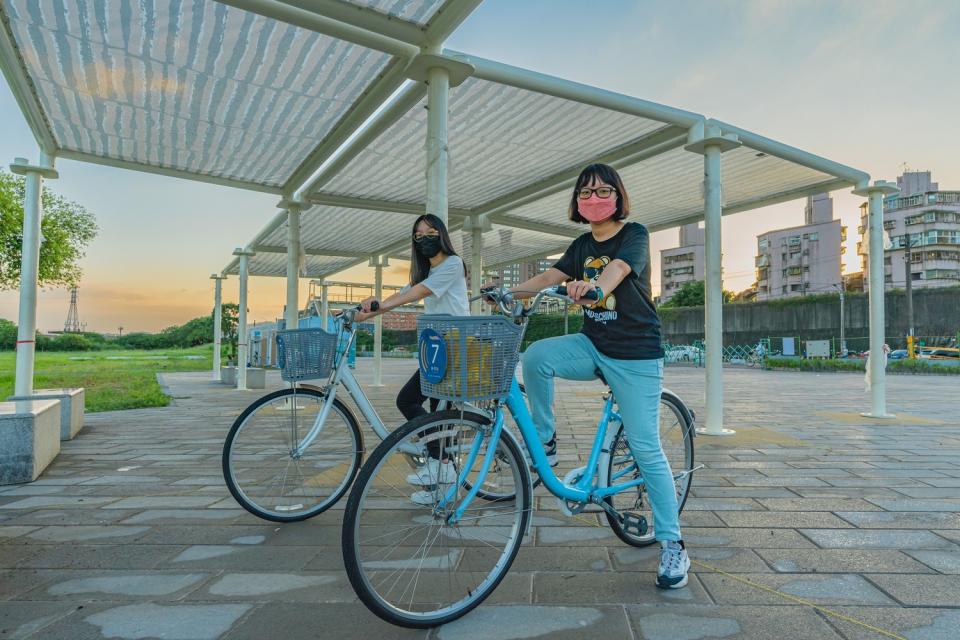 河濱水岸廊帶為河濱增添豐富的景觀。   圖：新北市高灘處提供