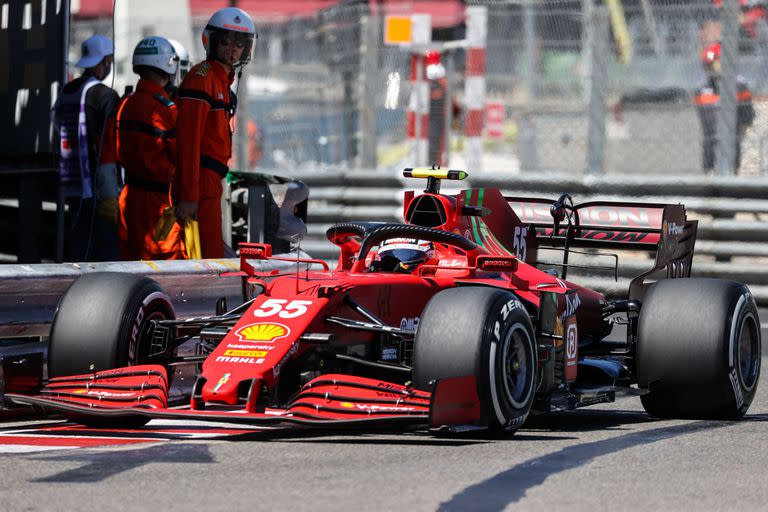 El piloto español de Ferrari, Carlos Sainz Jr,  tuvo un rendimiento en ambas sesiones de entrenamientos