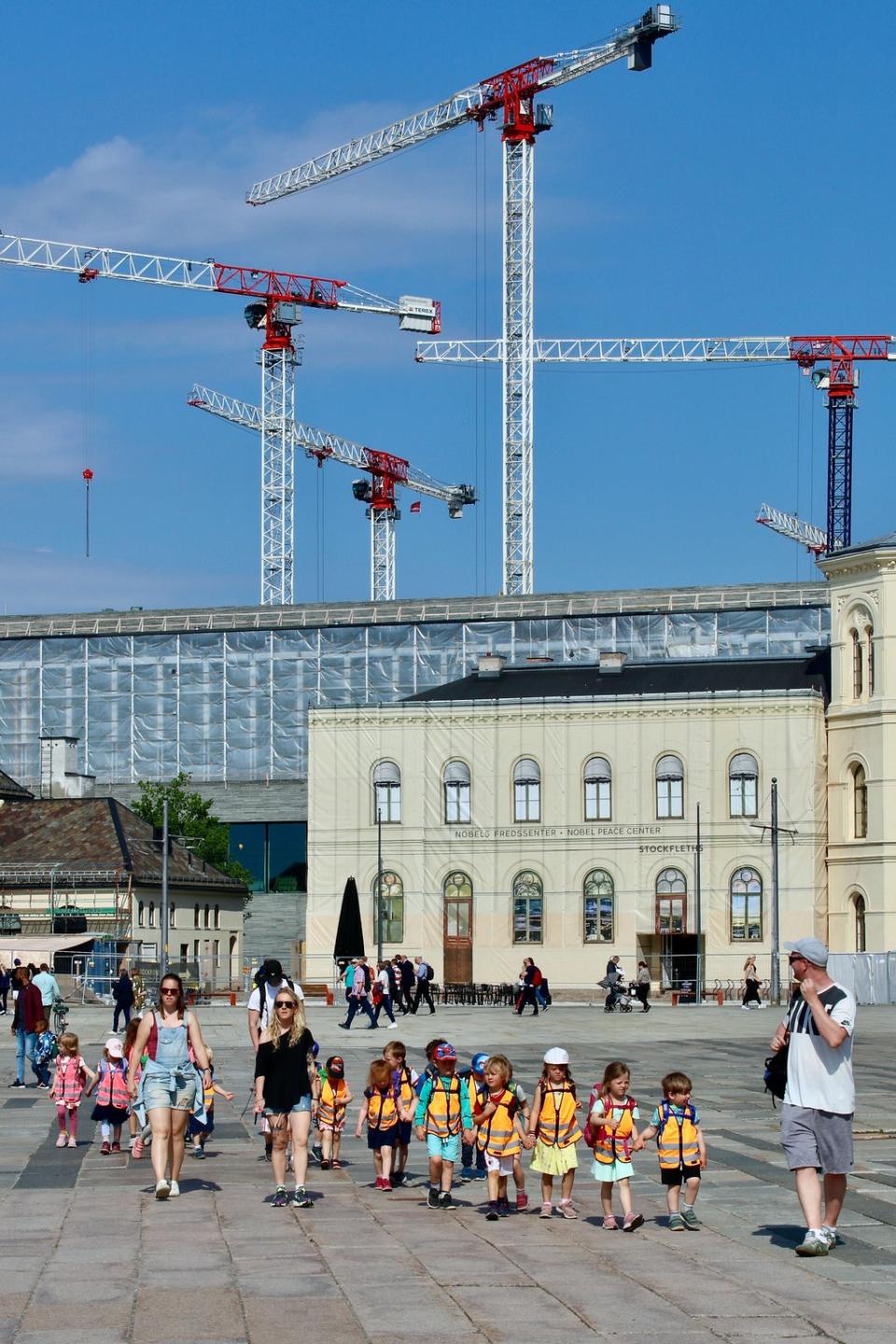 Schoolchildren in Oslo (The Washington Post by Nevin Martell)