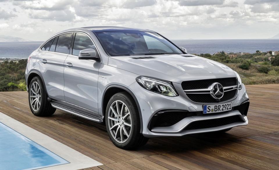 <p>Price: $112,855 | Built in: Tuscaloosa, Alabama</p><p>In rolling out the GLE coupe, Mercedes took a page from archrival BMW's playbook and applied what it calls the "crossover coupe" treatment to its mid-size GLE-class luxury SUV, chopping the thing's roof and upping the price. Like the X6 (and the X5 on which it is based), the GLE and its coupe sibling are produced in the Deep South (in Alabama instead of South Carolina). Unlike the X6, which is offered in regular and high-performance M guises, the GLE coupe is <a rel="nofollow noopener" href="https://www.caranddriver.com/mercedes-amg/gle43-coupe-4matic-gle63-s-coupe-4matic" target="_blank" data-ylk="slk:only available in performance-minded Mercedes-AMG regalia;elm:context_link;itc:0;sec:content-canvas" class="link ">only available in performance-minded Mercedes-AMG regalia</a>. That means the lowest-rung GLE coupe is the six-cylinder, AMG-badged GLE43. Spend another $41,360-$112,855 all-in-and you can grab the more powerful eight-cylinder GLE63 S coupe.</p>