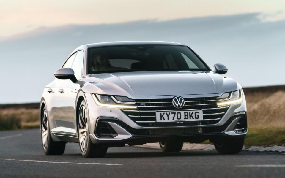 Volkswagen Arteon: about as close in ethos as you’ll get to the 508