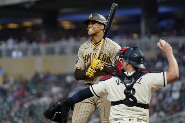 MINNEAPOLIS, MN - MAY 11: San Diego Padres Outfield Juan Soto (22