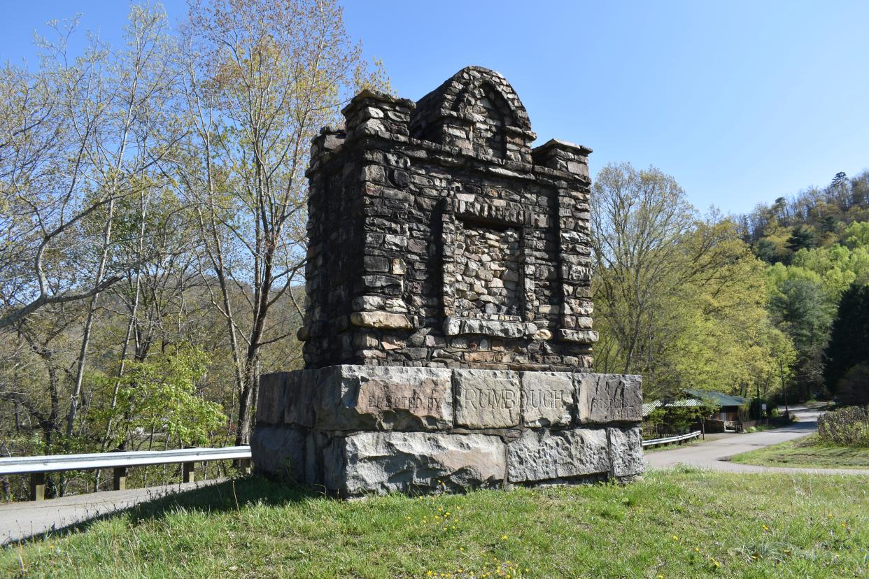 The Town of Hot Springs is aiming to find out who owns the land where a monument stands at 311 U.S. 25/70. A Robert E. Lee Dixie Highway marker was stolen from the monument in March 2022.