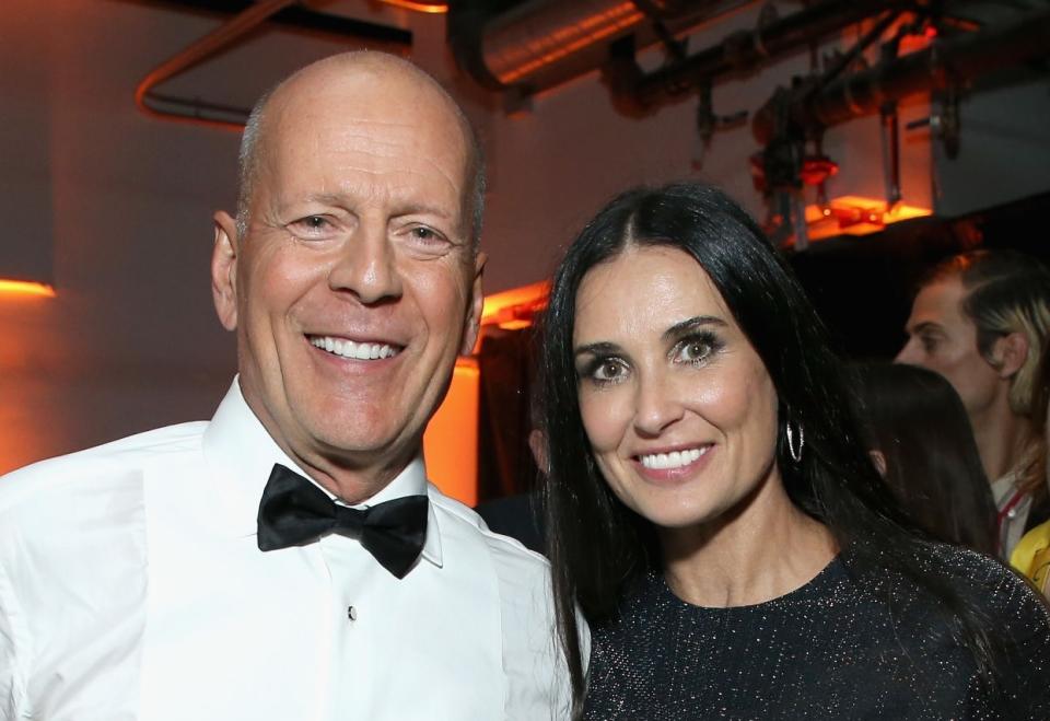 Bruce Willis y Demi Moore. (Foto: Phil Faraone / Getty Images)