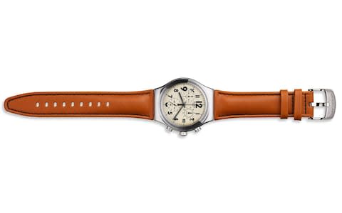  Swatch Leather Watch 