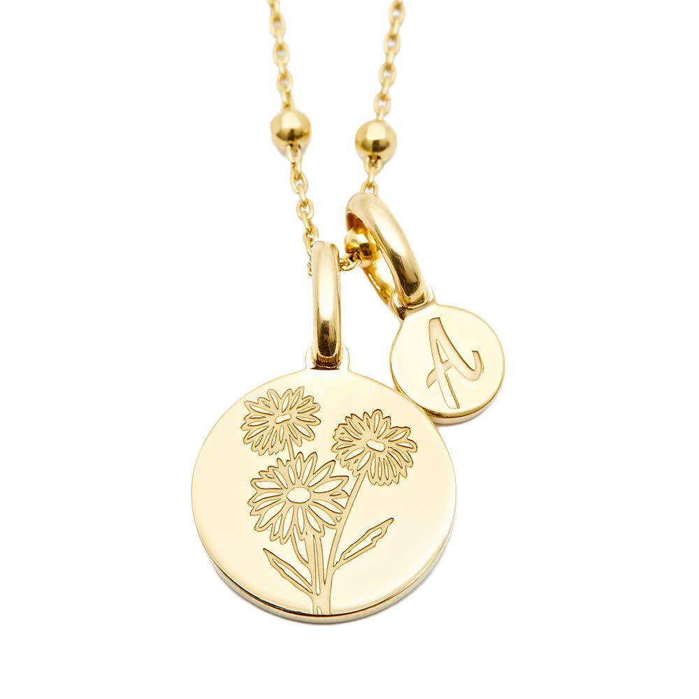 <p><a href="https://go.redirectingat.com?id=74968X1596630&url=https%3A%2F%2Frellery.com%2Fproducts%2Fdainty-daisy-necklace&sref=https%3A%2F%2Fwww.elle.com%2Ffashion%2Fshopping%2Fg38638789%2Fsentimental-gifts%2F" rel="nofollow noopener" target="_blank" data-ylk="slk:Shop Now;elm:context_link;itc:0;sec:content-canvas" class="link rapid-noclick-resp">Shop Now</a></p><p>Flower Initial Necklace </p><p>rellery.com</p><p>$155.00</p>