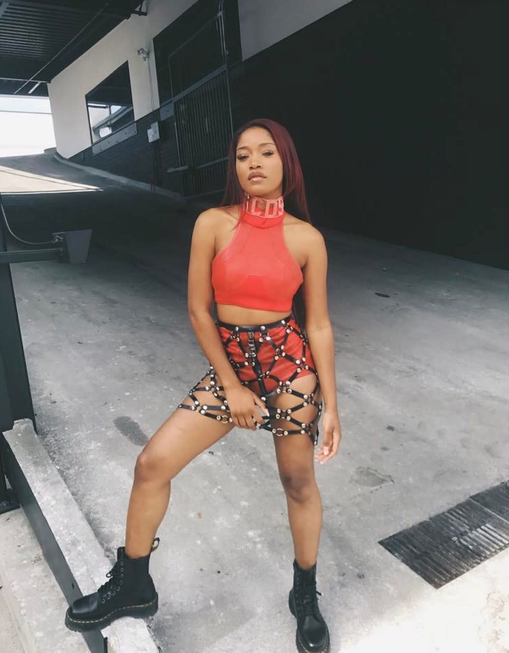 Keke Palmer just made a harness skirt look high fashion, and here’s how you can copy her lewk