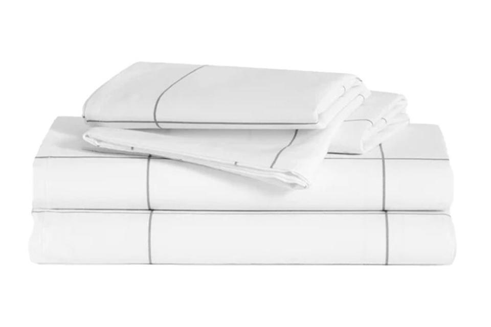 <p><a href="https://go.redirectingat.com?id=74968X1596630&url=https%3A%2F%2Fwww.brooklinen.com%2Fproducts%2Fluxe-core-sheet-set%3Fvariant%3D24301280582&sref=https%3A%2F%2Fwww.bestproducts.com%2Fhome%2Fdecor%2Fa14426287%2Freviews-best-bed-sheets%2F" rel="nofollow noopener" target="_blank" data-ylk="slk:Shop Now;elm:context_link;itc:0;sec:content-canvas" class="link ">Shop Now</a></p><p>Luxe Core Sheet Set</p><p>$151.20</p>