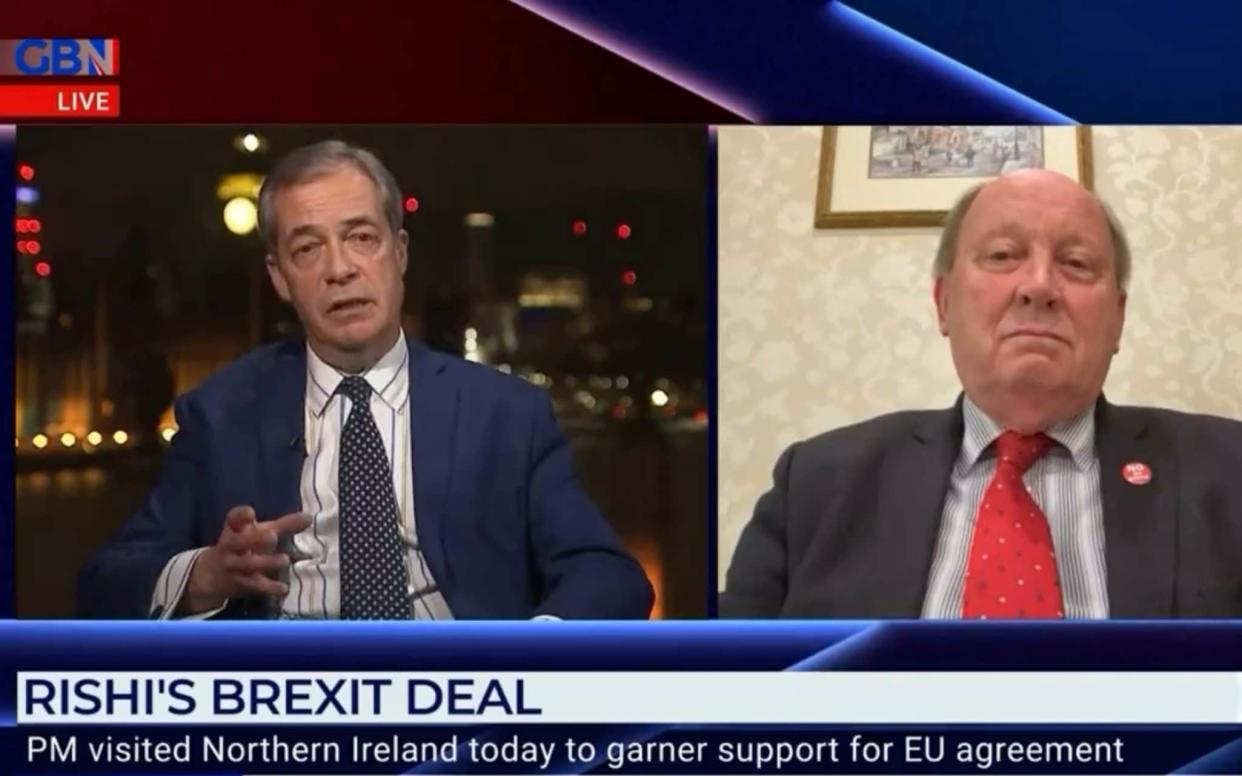 Nigel Farage and Jim Allister